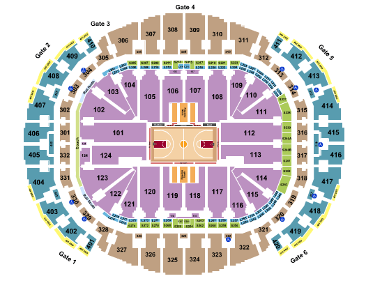 Kaseya Center Miami Heat Seating Chart